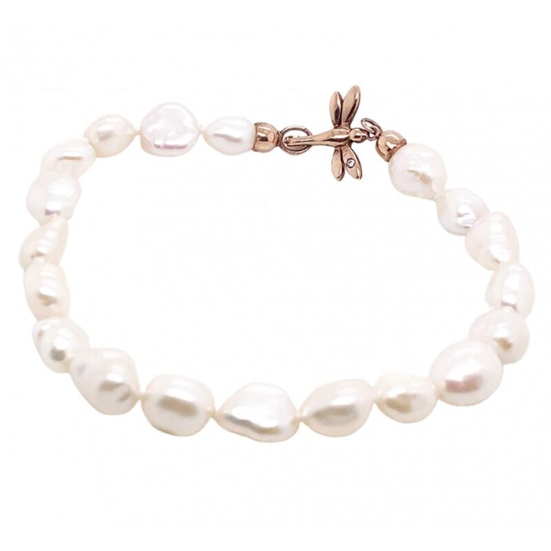 Bracciale in argento con perle AF 018 LIB BR