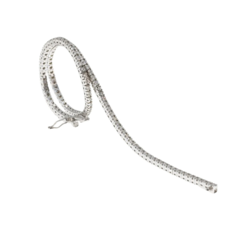 Bracciale tennis in oro e diamanti TENNIS-014