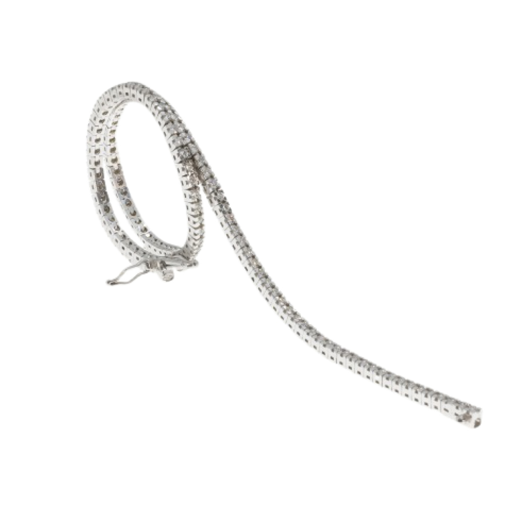 Bracciale tennis in oro e diamanti TENNIS-014