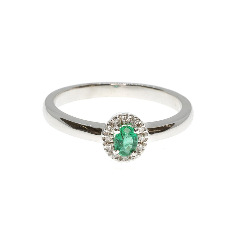 Anello in oro, diamanti e pietre preziose RC-105