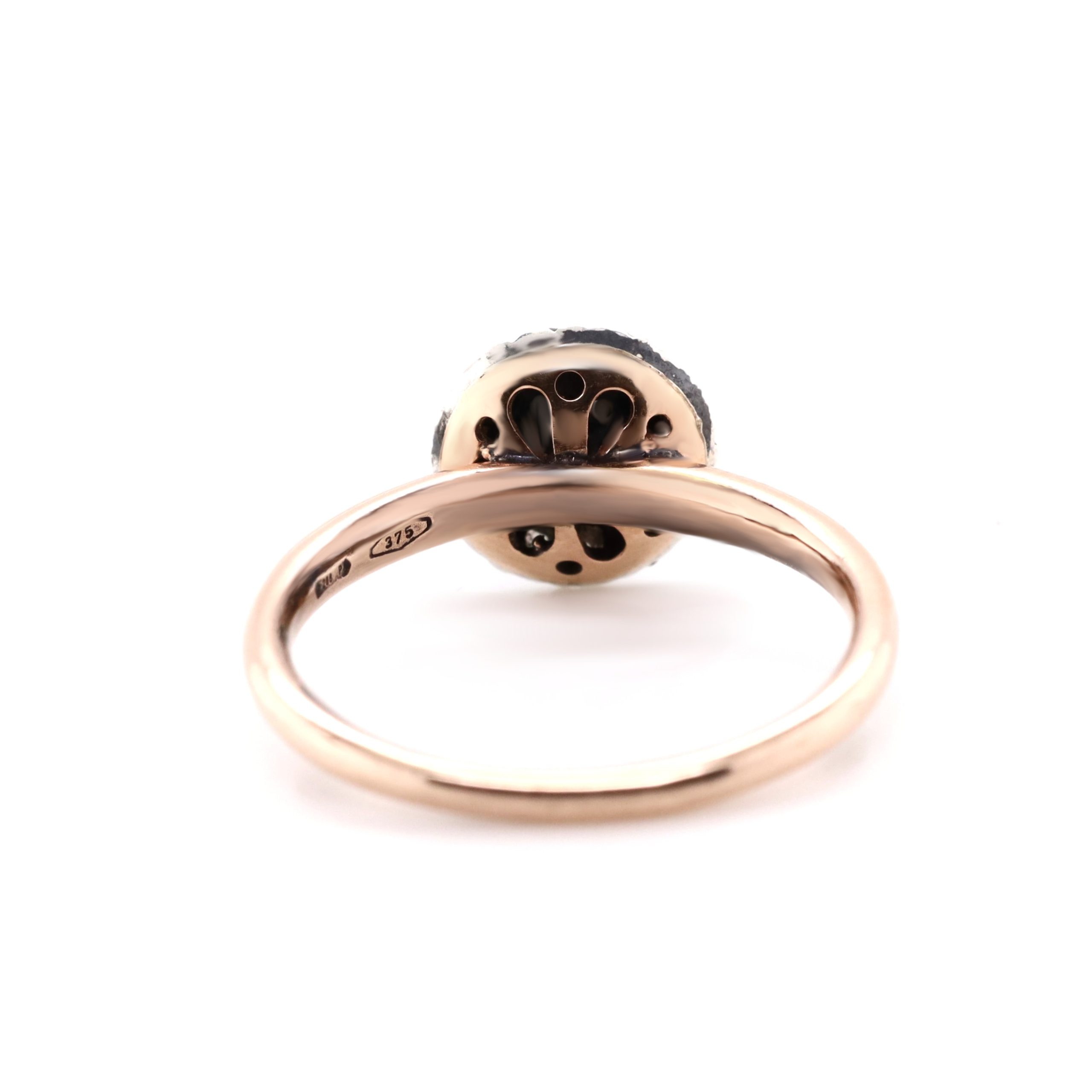 Anello in Oro e Argento con Diamanti <br><h6>PAR.ST.NEW AN</h6> - immagine 3