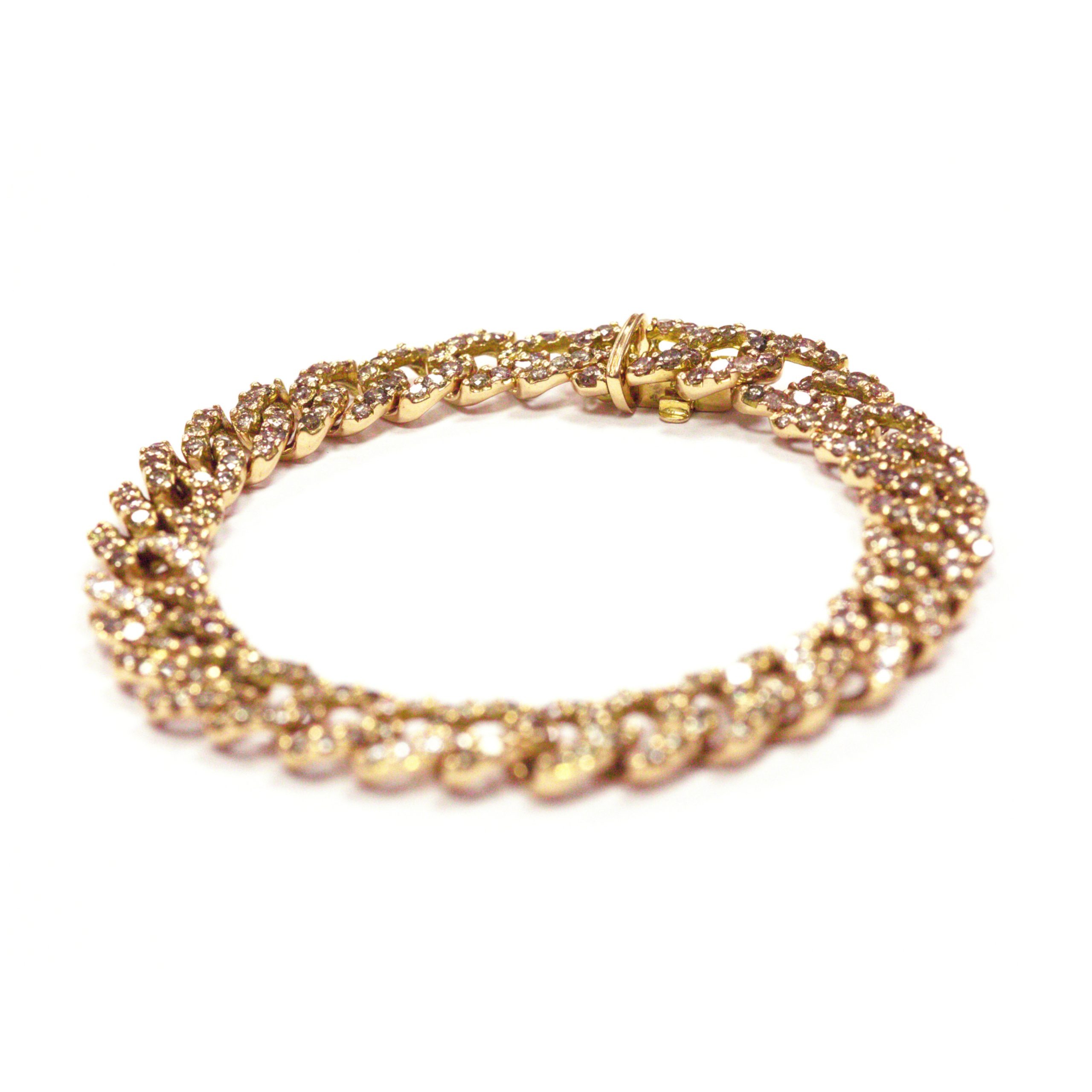 Bracciale in oro con brillanti <br><h6>BR-068</h6> - immagine 4