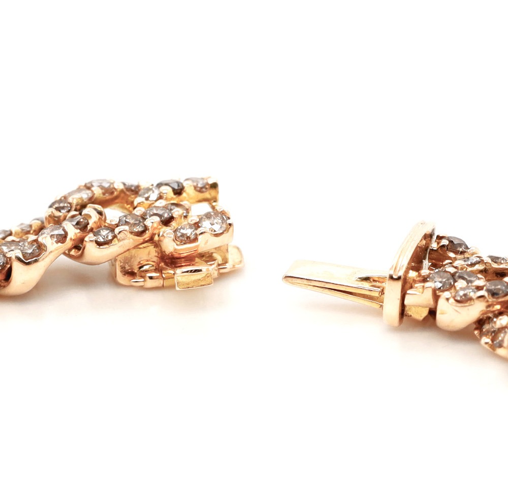 Bracciale in oro con brillanti <br><h6>BR-068</h6> - immagine 2