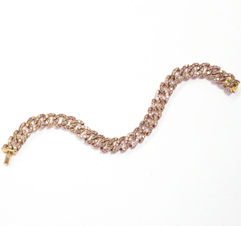 Bracciale in oro con brillanti <br><h6>BR-068</h6> - immagine 3