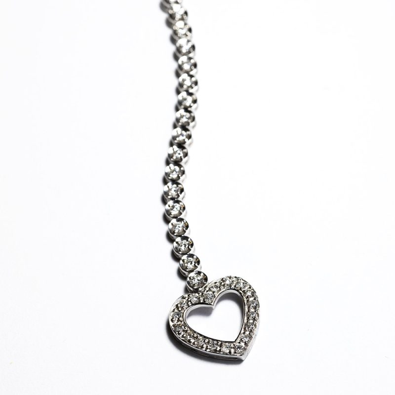 Bracciale in oro e diamanti <br><h6>BR-CUORE</h6> - immagine 5