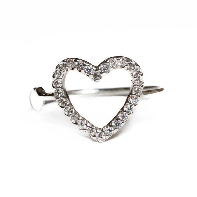 Anello in argento con zirconi YOUNG-CU-AN