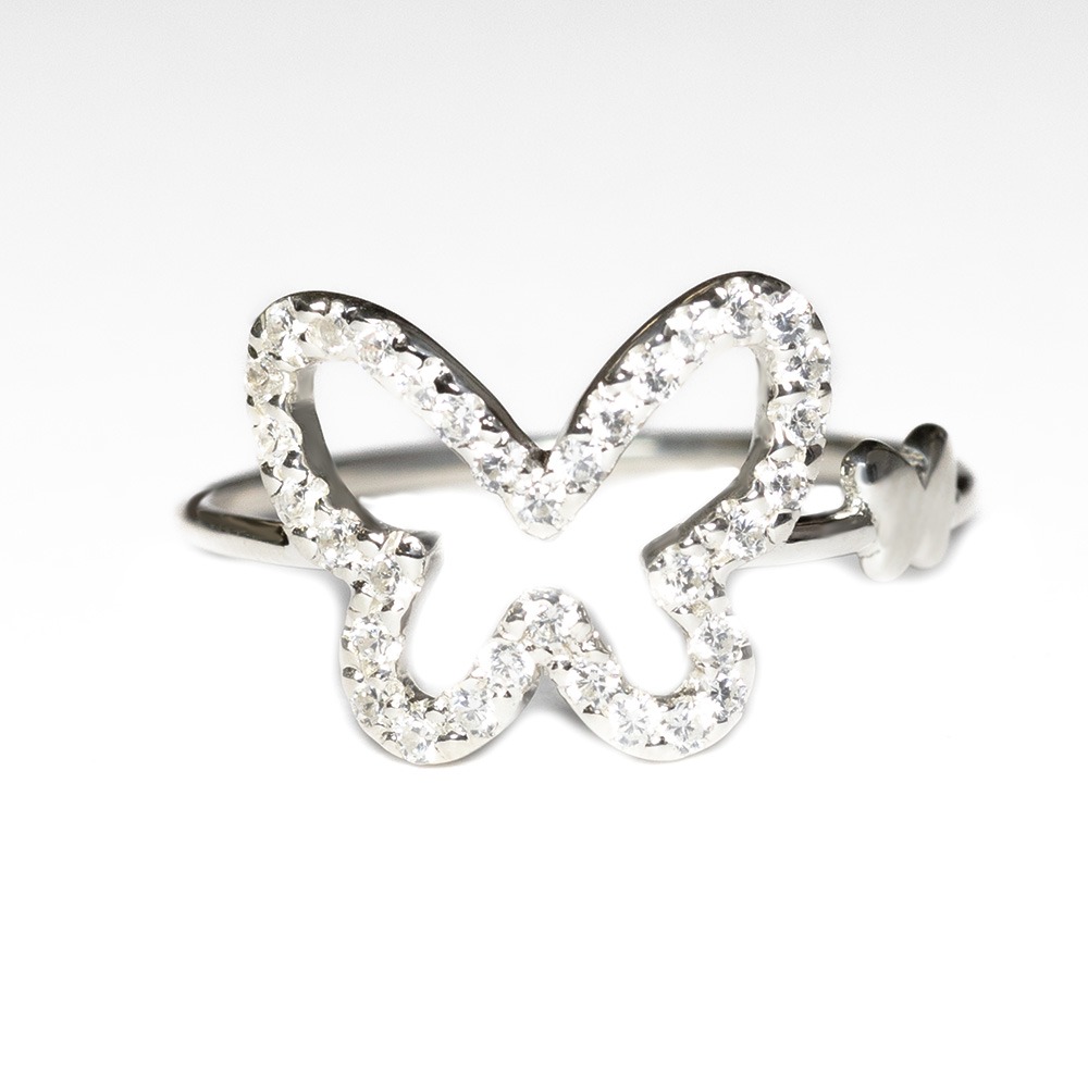 Anello in argento con zirconi YOUNG-FARF-AN