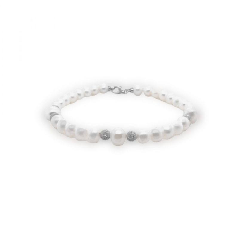 Bracciale di perle in oro BR PERLE-001
