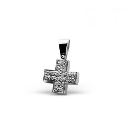 Croce in oro e brillanti CRO-157
