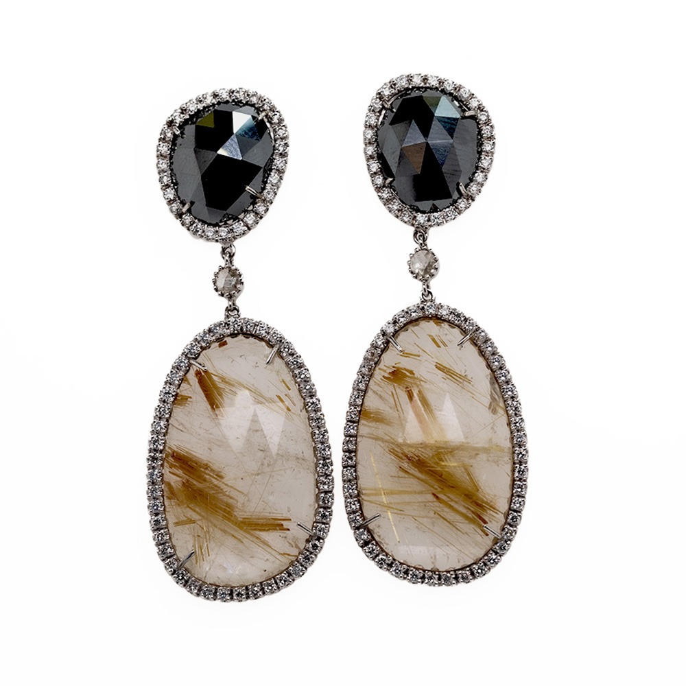 Orecchini in oro con pietre ORFA-068