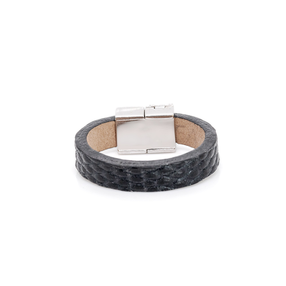 Anello in Oro con Caucciù, Brillanti Black e White <br><h6>MAN BS 7</h6> - immagine 3