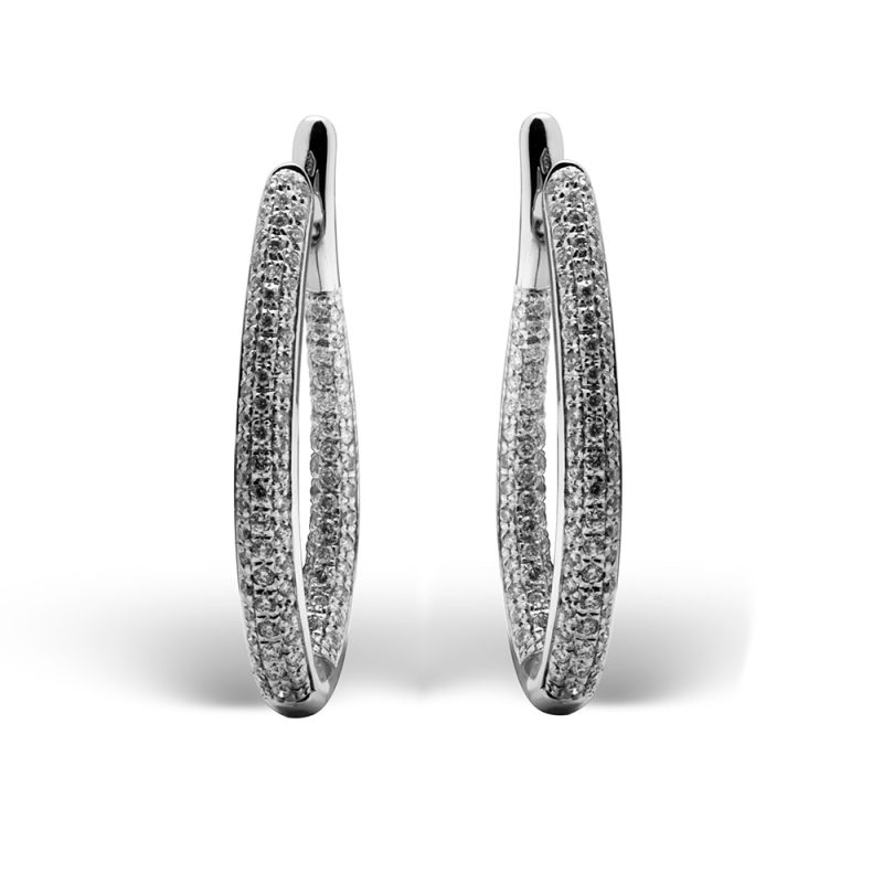 Orecchini in oro con brillanti <br><h6> ORDI-C199</h6>