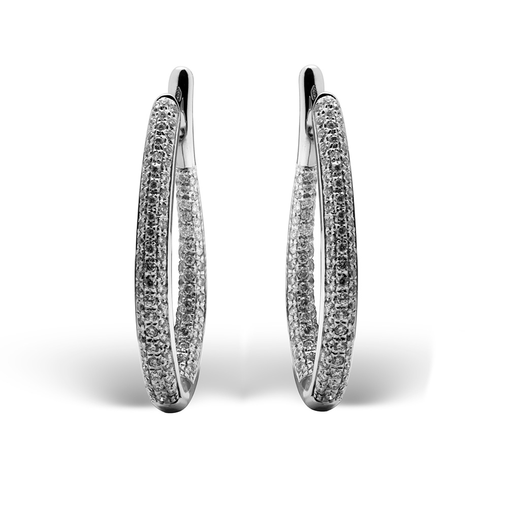 Orecchini in oro con brillanti <br><h6> ORDI-C199</h6>