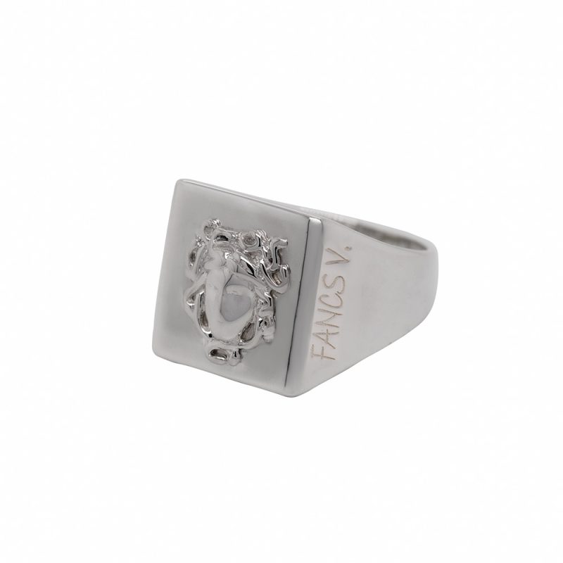 Anello Chevalier in Argento Medusa - immagine 3