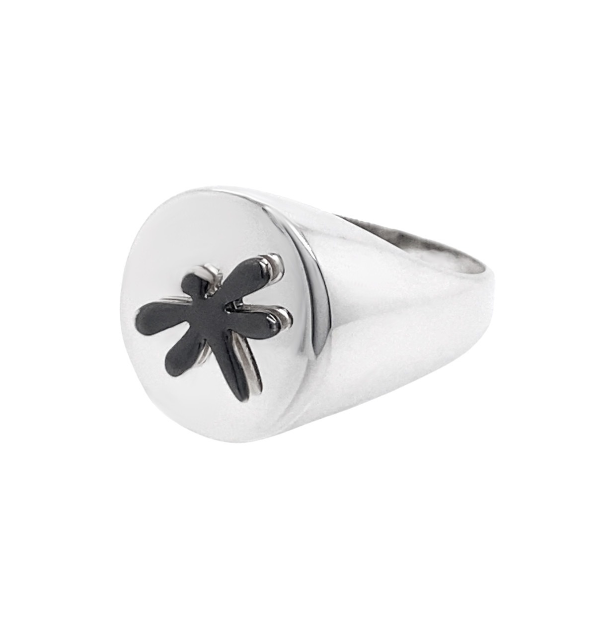 Anello Chevalier in Argento con Libellula <br><h6>MOD.MIGN.LIB</h6>