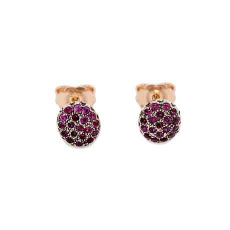 Oro carati 9 e Argento 925 con Rubini carati 0,52.