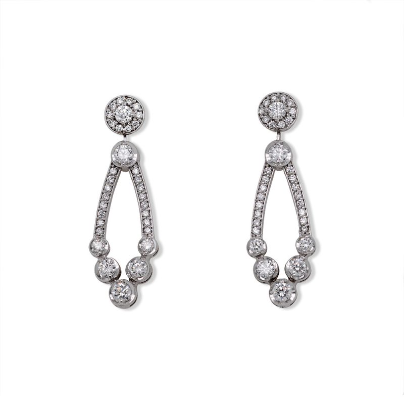 Orecchini in oro e diamanti <br><h6> ORDI-224 </h6>