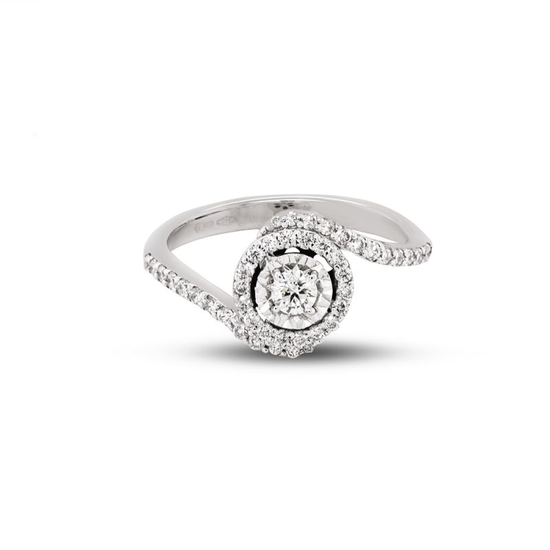 Anello oro e diamanti