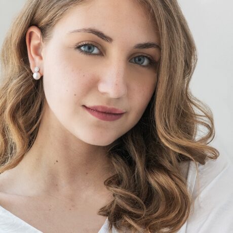 Orecchini in oro 18 carati, brillanti 0,25 carati e perle 37,80 mm  ORPE-270