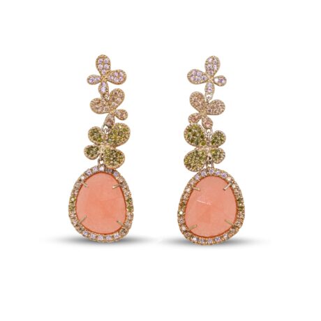 Orecchini in Argento 925 Farfalle con Zirconi