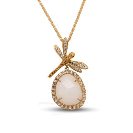 Argento Giallo, Zirconi Bianchi e Caramella Bianca.