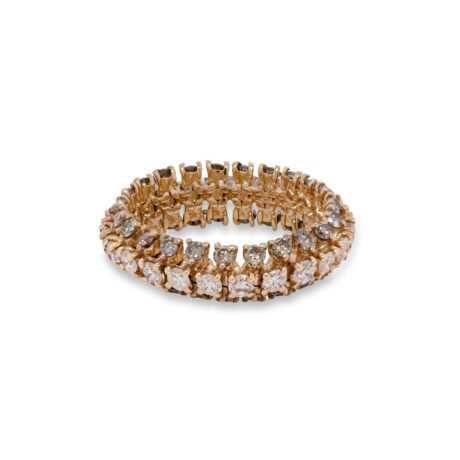 Anello in Oro giallo 18 carati incastonato con Diamanti 2,90 caratiAnello in Oro giallo 18 carati incastonato con Diamanti 2,90 carati